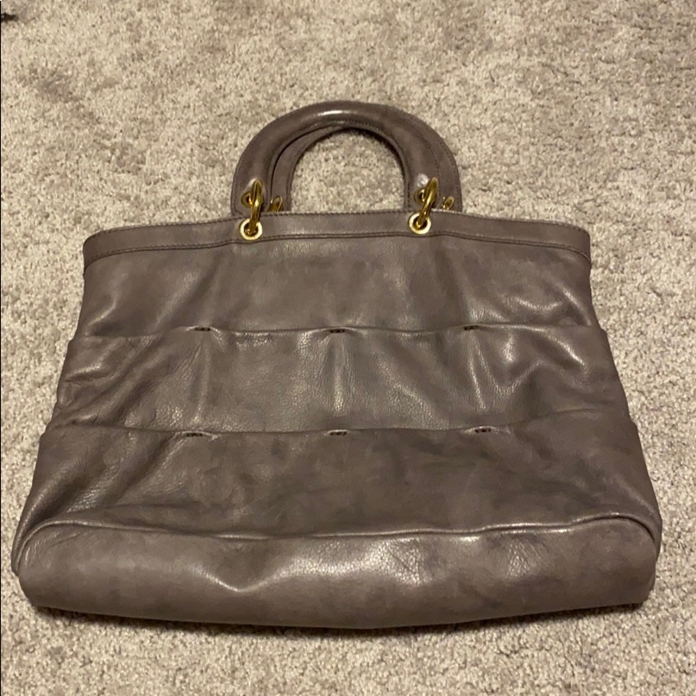 Vera Pelle top handle bag